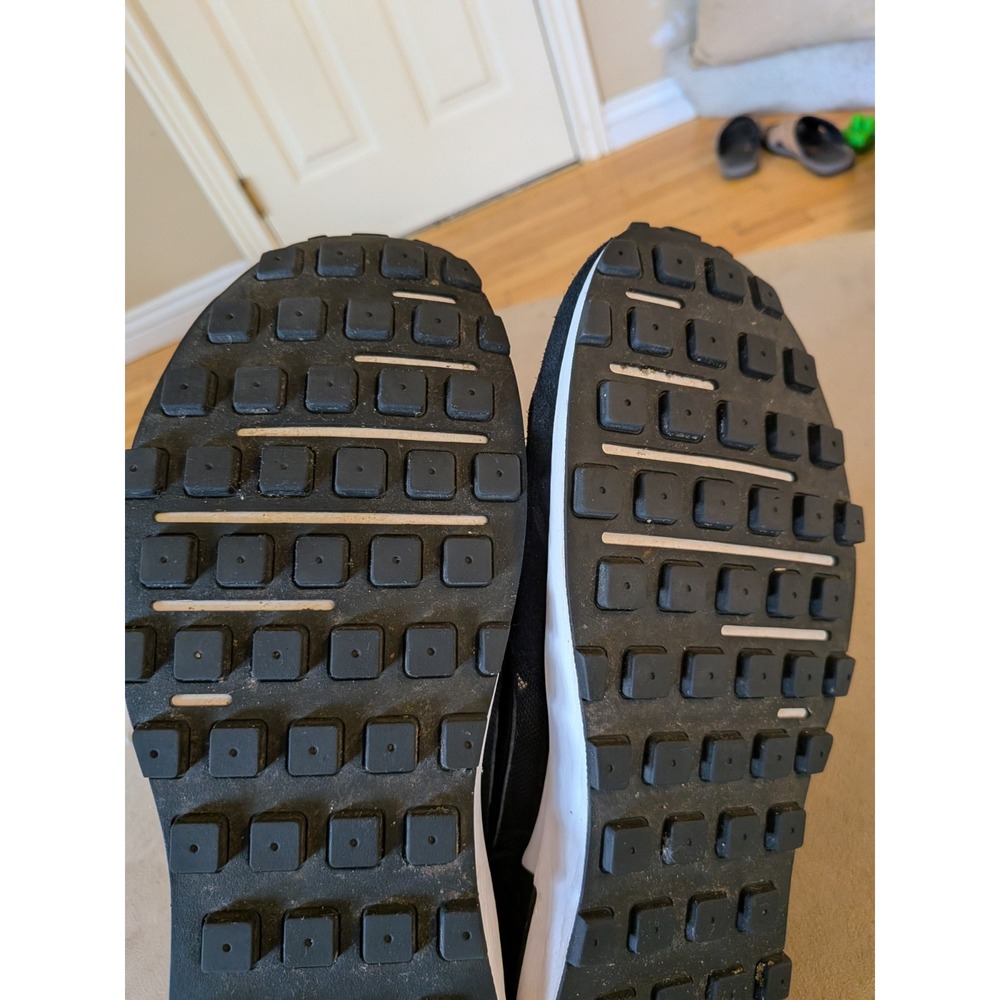 Nike Waffle One Black White Men DA7995-001 New Authentic Size 12 - Picture 6 of 9